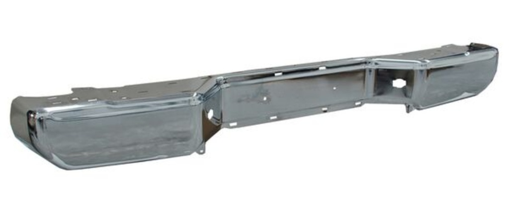 DEFENSA NISSAN FRONTIER DE 2005 AL 2015 CROM S/HULES TRAS (130694)