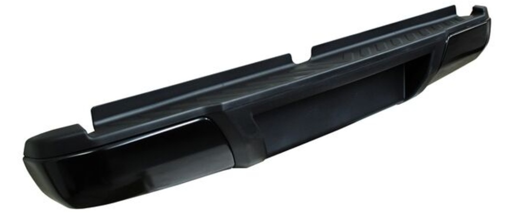 DEFENSA NISSAN PU NP300 DE 2016 AL 2020 NEG ESCALON C/BRACK'S TRAS TW