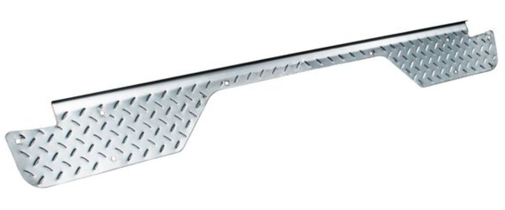 [85232F4000] DEFENSA NISSAN PU D21/D22 DE 1994 AL 2015 (SOLO PLACA ANTIDERRA) TRAS SUP TW