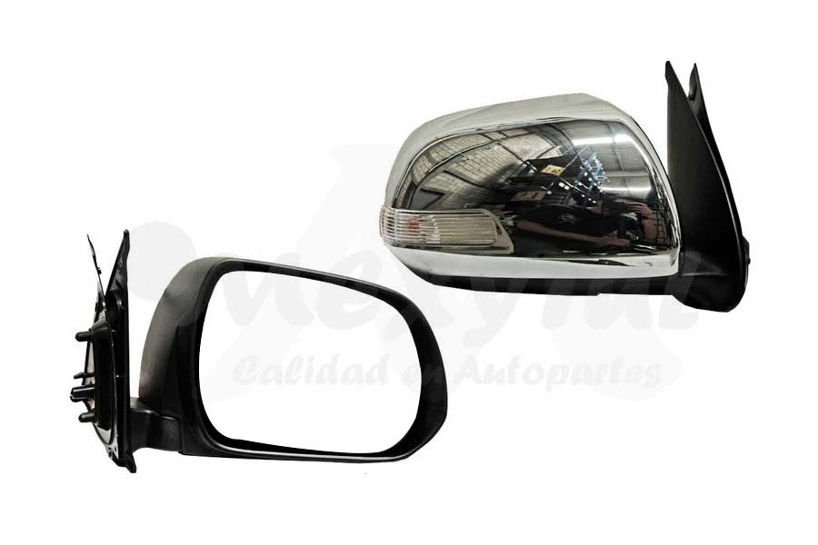 ESPEJO TOYOTA HILUX DE 2012 AL 2015 ELECT C/DIREC CROM DER (127621)