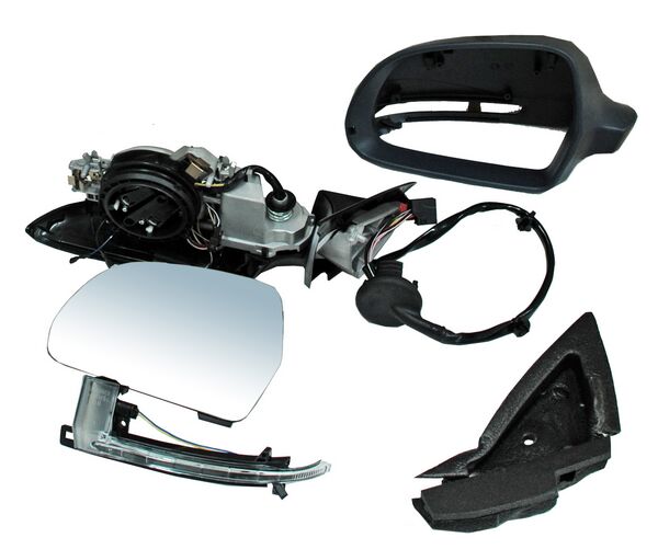 ESPEJO AUDI A3 09-13 5 PTAS ELECT AUTOABATIBLE C/DESEMP C/DIRECC P/PINT TDI/SPORTBACK/S/BASE IZQ