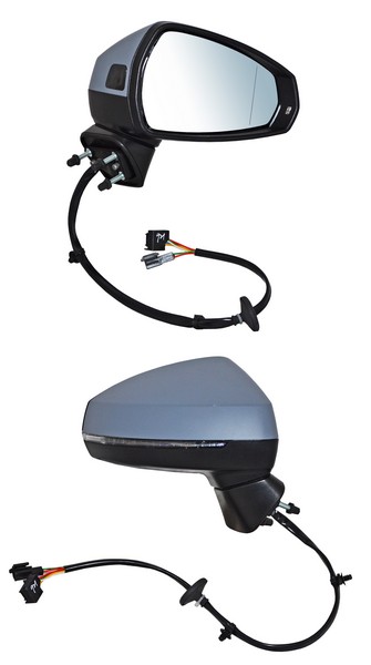 ESPEJO AUDI A3 15-20 ELECT P/PINT C/DIRECC C/DESEMP C/SENSOR PUNTO CIEGO DER TW