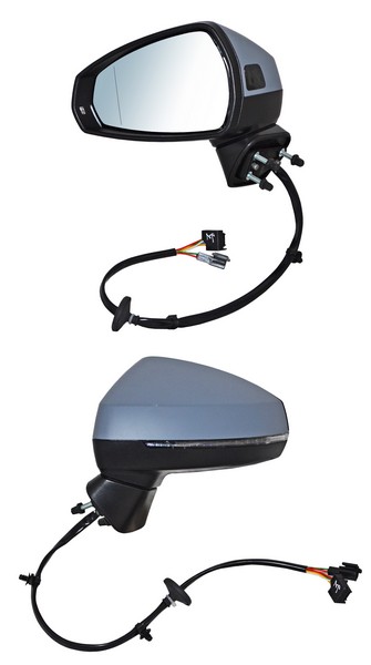 ESPEJO AUDI A3 15-20 ELECT P/PINT C/DIRECC C/DESEMP C/SENSOR PUNTO CIEGO IZQ TW