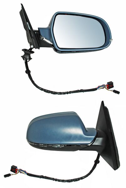 ESPEJO AUDI A4 10-16 ELECT P/PINT C/DESEMP C/MEM C/SENSOR PUNTO CIEGO C/DIRECC AUTOABATIBLE DER TW