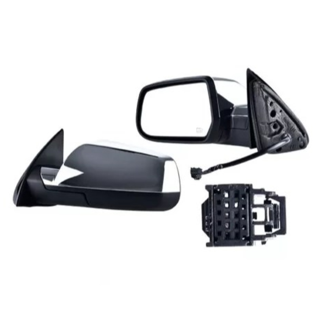 ESPEJO CHEVROLET EQUINOX DE 2011 AL 2017 ELECT C/DESEMP C/MEM C/PUNTO CIEGO CROM L/LTZ/LS/LT/DENALI/SLE/SLT L4/V6 4/6 CIL 2.4/3.6L 4 PTAS IZQ *A