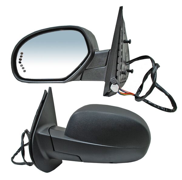 ESPEJO CHEVROLET PU 07-13 / SUBURBAN 06-10 ELECT C/DESEMP C/DIRECC C/LUZ INF TEXT PPV/SSV/HYBRID/LTZ/BASE/LS/LT/Z71 IZQ