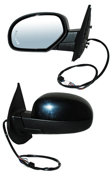 ESPEJO CHEVROLET PU DE 2007 AL 2013 / SUBURBAN DE 2006 AL 2010 ELECT C/DIRECC C/DESEMP C/MEM AUTOABATIBLE LISA IZQ TW