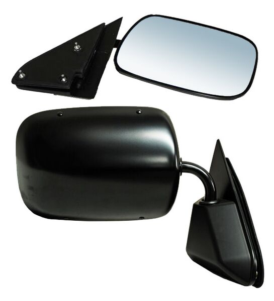 ESPEJO CHEVROLET PU DE 1992 AL 1998 S/CONT CUSTOM NEG DER (3541)