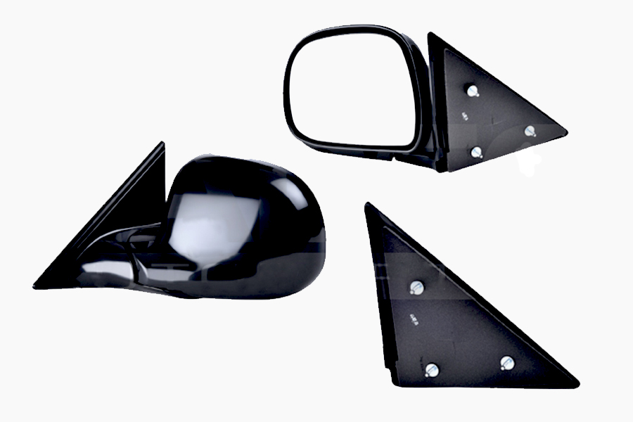 ESPEJO CHEVROLET S-10/BLAZER/SONOMA/BRAVADA DE 1995 AL 1997 MAN NEG IZQ RD *R