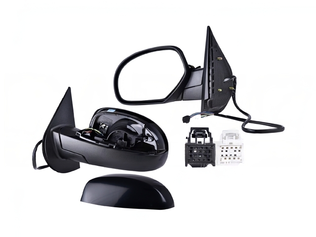 ESPEJO CHEVROLET SILVERADO 2007 AL 2013 ELECT C/DESEMP C/DIRECC C/MEM ABATIBLE LISO 1500/2500/LS/LT/Z1 V8 8 CIL 4.0/4.3/5.3/L 2/4 PTAS IZQ RD *R