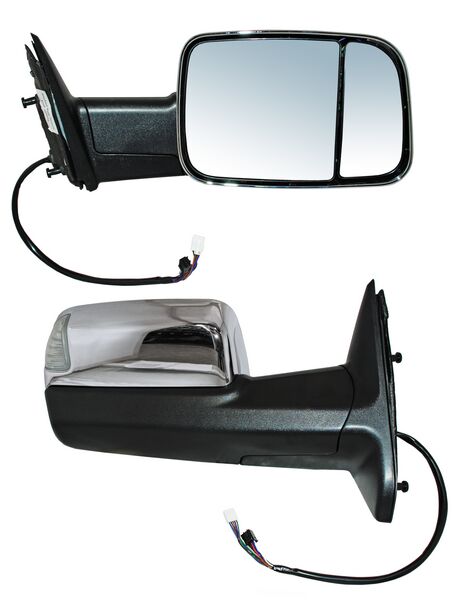 ESPEJO DODGE PU DE 2010 AL 2012 1500/2500/3500 ELECT CROM C/MEM C/DIRECC C/LUZ C/DESEMP DER TW