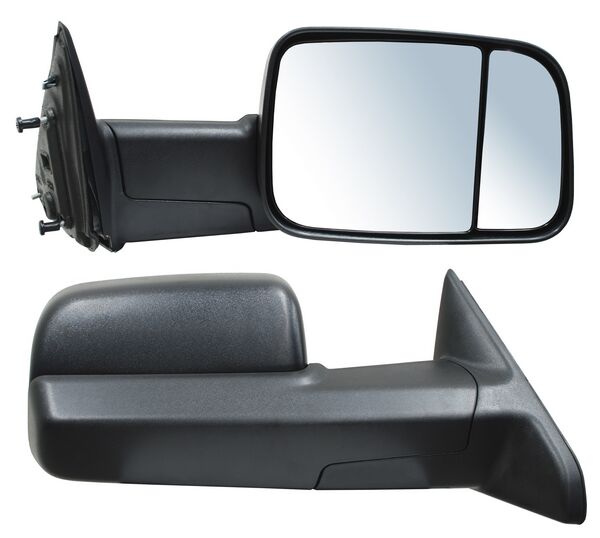 ESPEJO DODGE PU 13-16 1500/2500/3500/4000 S/CONT TEXT TELESCOPICO DER (135715)