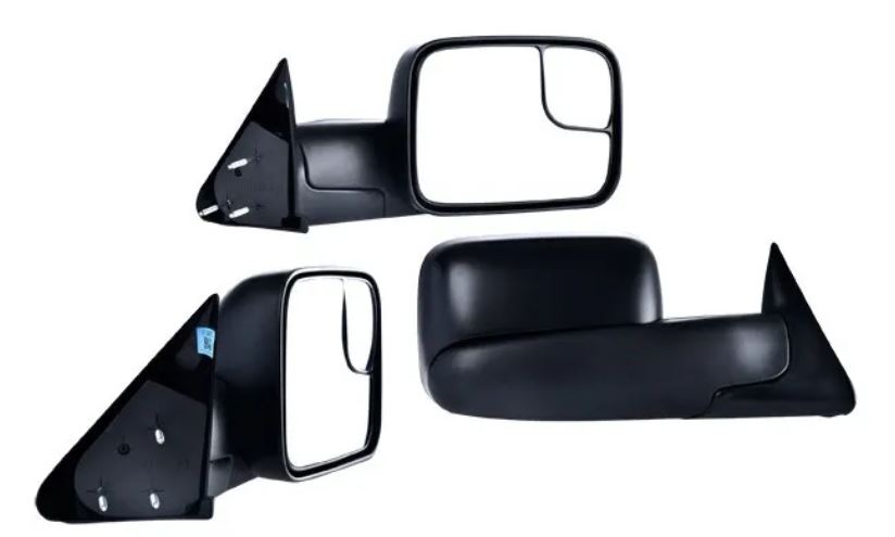 ESPEJO DODGE RAM DE 1994 AL 1996 ELECT TELESCOPICO TEXT 3 PINES SLT/ST/CREW CAB V6/V8 6/8CIL 3.7/3.9/4.7/5.9L 2/4 PTAS DER *A