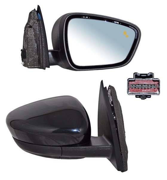 ESPEJO FORD ESCAPE 20-21 ELECT P/PINT C/SENSOR PUNTO CIEGO C/DESEMP C/MEM C/DIRECC DER TW