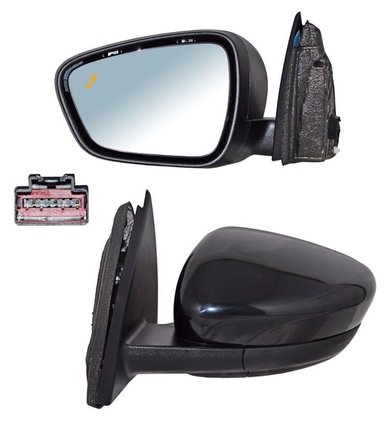 ESPEJO FORD ESCAPE 20-21 ELECT P/PINT C/SENSOR PUNTO CIEGO C/DESEMP IZQ TW