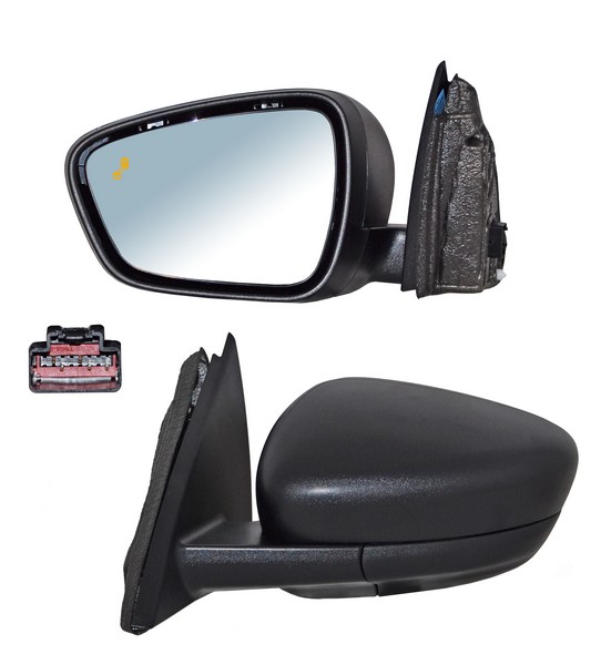 ESPEJO FORD ESCAPE 20-21 ELECT TEXT C/SENSOR PUNTO CIEGO IZQ TW