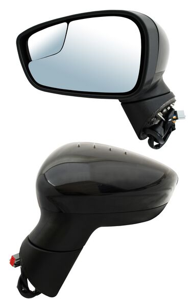 ESPEJO FORD FIESTA DE 2011 AL 2019 ELECT LISO C/DESEMP PUNTO CIEGO IZQ (118525)