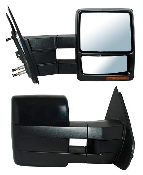 [ELFSD08ER2] ESPEJO FORD SUPER DUTY 08-16 P/PINT ELECT C/DESEMP C/DIRECC C/LUZ INF TELESCOPICO DER