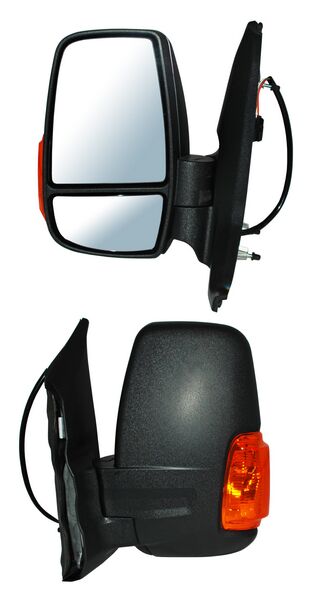 ESPEJO FORD TRANSIT 14-17 ELECT TEXT C/DIRECC AMBAR C/DESEMP IZQ