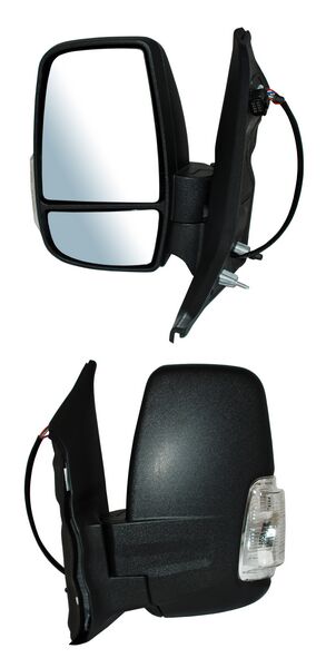 ESPEJO FORD TRANSIT 15-17 ELECT C/DESEMP C/DIRECC BCO TEXT AUTOABATIBLE VAN/CHASIS/PASAJ IZQ TW