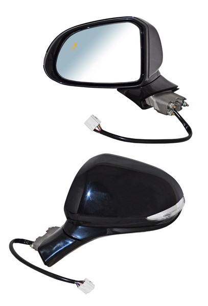 ESPEJO HYUNDAI SANTA FE 19-20 ELECT P/PINT C/DIRECC C/SENSOR PUNTO CIEGO C/LUZ INF C/DESEMP DER TW