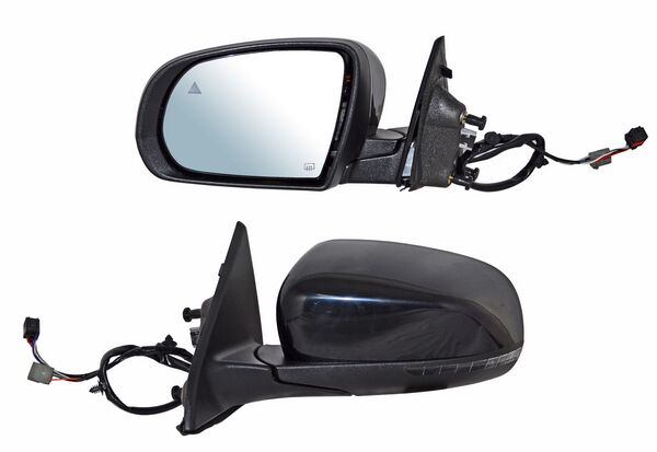 ESPEJO JEEP COMPASS 18-20 ELECT P/PINT C/DESEMP C/DIRECC C/SENSOR PUNTO CIEGO IZQ TW