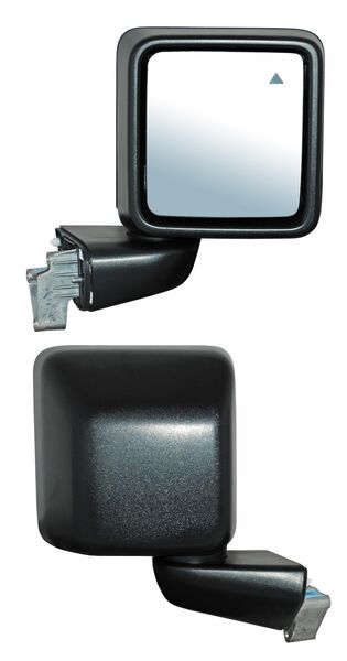 ESPEJO JEEP WRANGLER 18-20 /GLADIATOR 20-21 ELECT TEXT C/DESEMP C/SENSOR PUNTO CIEGO DER TW