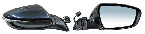 ESPEJO KIA FORTE 16-18 / AMER 14-16 ELECT C/DIRECC P/PINT EX/LX/SX DER TW