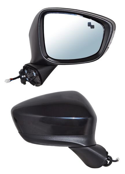ESPEJO MAZDA CX5 13-15 ELECT LISO C/DIRECC C/DESEMP C/SENSOR PUNTO CIEGO DER TW