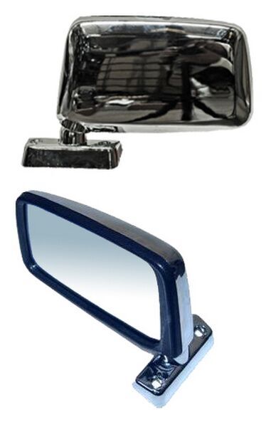 ESPEJO NISSAN PU 720 DE 1980 AL 1993 / 620 DE 1973 AL 1980 BASE/DELUXE/SPORT TRUCK S/CONT CROM TIPO JAPONES IZQ (123461) TW