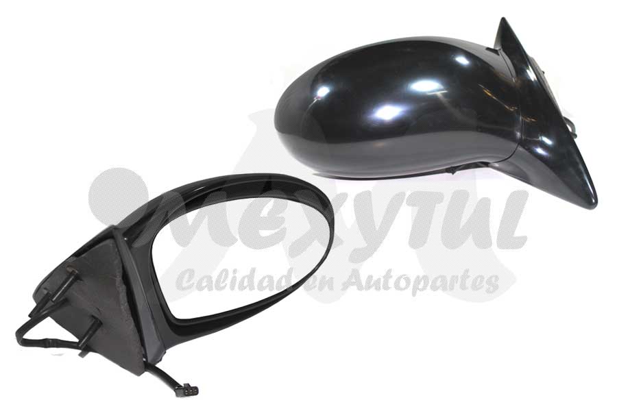 ESPEJO PONTIAC GRAND AM DE 2002 AL 2005 ELECT TEXT 3 PINES SE2/SE1/SE/GT1/GT/BASE L4/V6 4/6 CIL 2.2/3.4L 4 PTAS DER (3499) *A