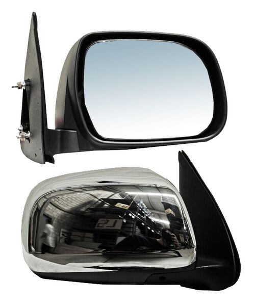 [TOPUH05ESPCRER] ESPEJO TOYOTA HILUX DE 2005 AL 2011 ELECT CROM LISO DER (10148)