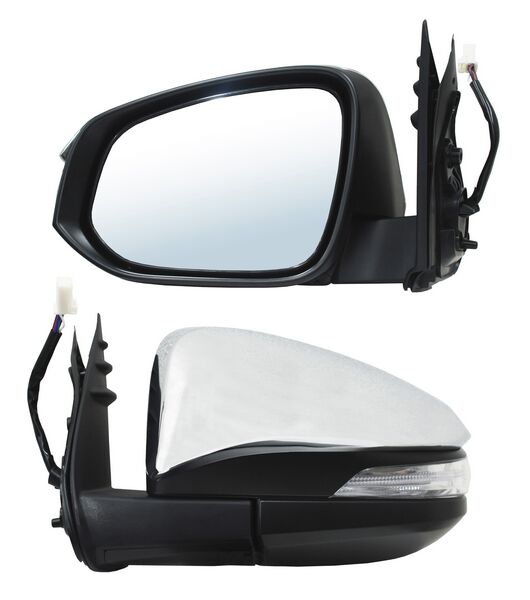 ESPEJO TOYOTA HILUX DE 2016 AL 2020 ELECT CROM C/DIRECC ABATIBLE IZQ (135885) TW