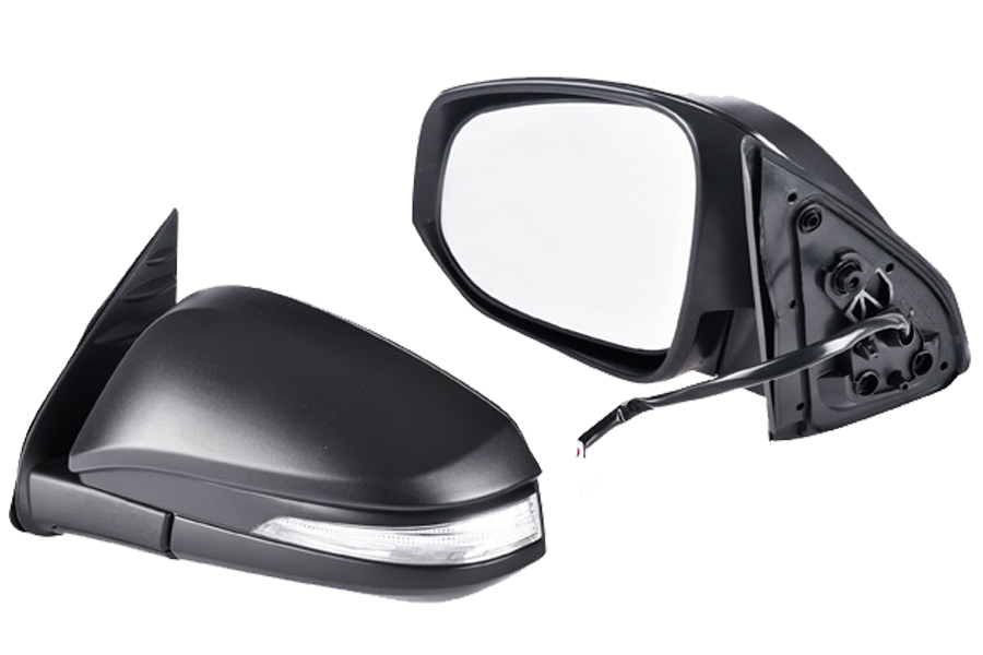 ESPEJO TOYOTA HILUX 16-20 ELECT NEG C/DIRECC ABATIBLE IZQ