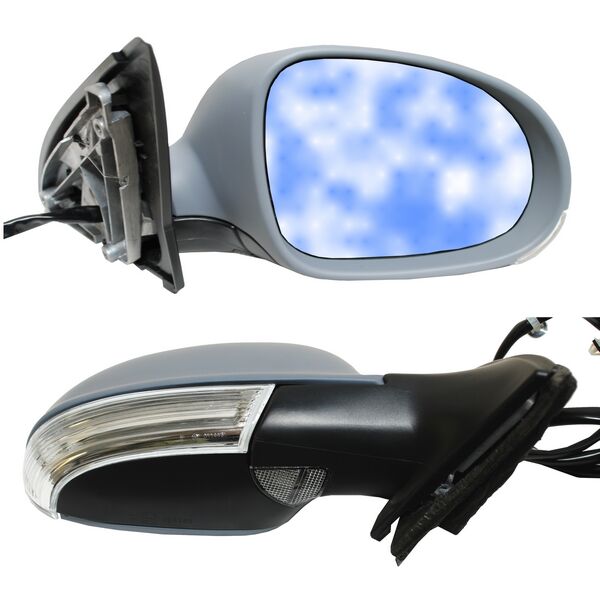 ESPEJO VOLKSWAGEN BORA DE 2007 AL 2010 ELECT C/DIREC C/LUZ PISO DER (135904) TW 