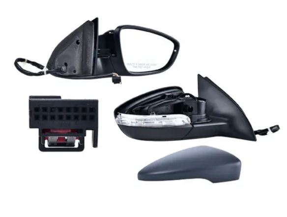 ESPEJO VOLKSWAGEN PASSAT CC DE 2009 AL 2012 ELECT C/DESEMP C/DIRECC P/PINT V/SPORTLINE/HIGHLINE L4/V6 4/6 CIL 2.0/3.6L 4 PTAS DER *AZ<