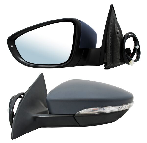 ESPEJO VOLKSWAGEN PASSAT CC 12-16 ELECT LISO C/LUZ C/MEM AUTOABATIBLE C/DESEMP C/DIRECC IZQ (135905) TW