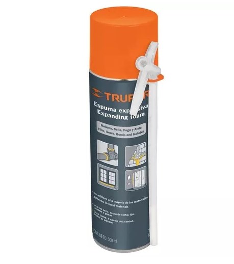 ESPUMA EXPANSIVA 500 ML LATA TRUPER COD.10920 ESEX-500(130975)