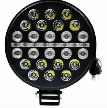 FARO 24 LED C/LUZ DE DIA REDONDO 7" 12V 1 PZA