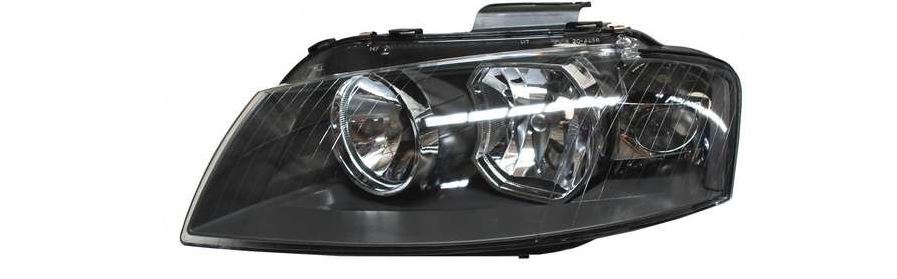 [20-A458-05-2B] FARO AUDI A3 2004 AL 2008 C/MOTOR IZQ TYC 