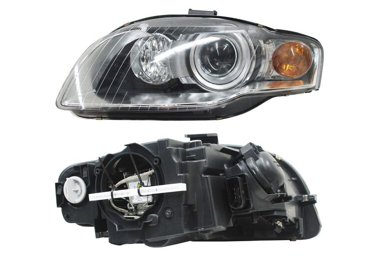 FARO AUDI A4 2005 AL 2008 C/LUPA C/FOCOS P/XENON IZQ TYC