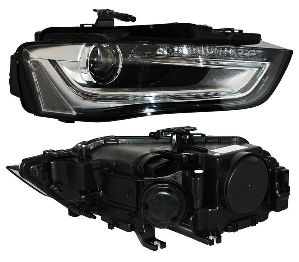 [20-E181-06-2B] FARO AUDI A4 2013 AL 2016 LEDS ELECT C/MOTOR DER TYC