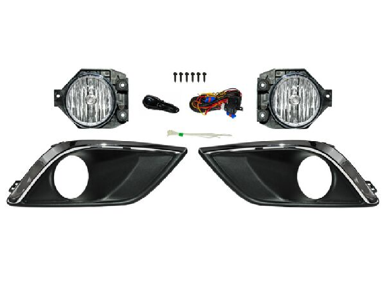 FARO AUX (NIEBLA) CHEVROLET AVEO DE 2018 AL 2022 LINEA NVA C/REJILLA F/CROM JGO TW