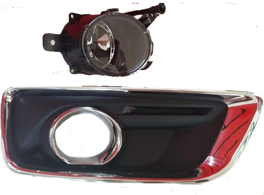 FARO AUX (NIEBLA) CHEVROLET MALIBU DE 2012 AL 2015 C/REJILLA F/CROM IZQ TYC EX+