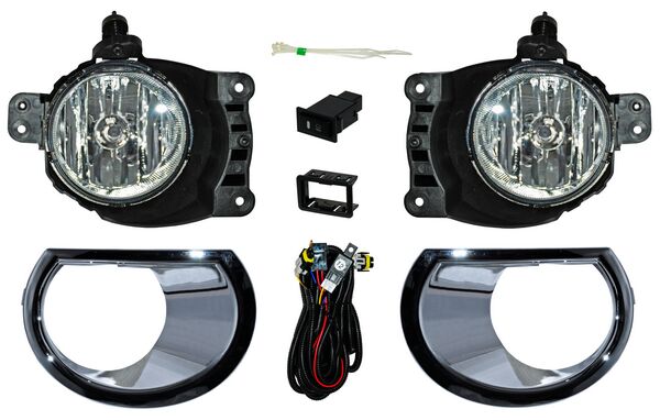 FARO AUX (NIEBLA) CHEVROLET S10 DE 2017 C/REJILLA CROM JGO 2 PZAS TW