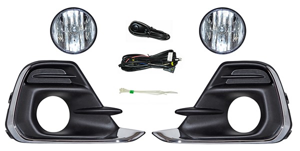 FARO AUX (NIEBLA) CHEVROLET SPARK DE 2016 AL 2018 LINEA NVA C/REJILLA F/CROM JGO TW