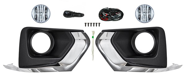 FARO AUX (NIEBLA) CHEVROLET TRAVERSE DE 2018 AL 2020 C/REJILLA JGO 2 PZAS TW