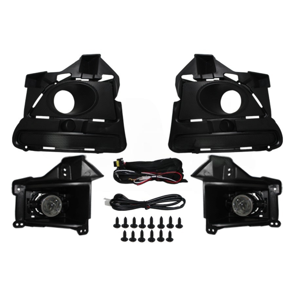 [FOMUS13FAALR] FARO AUX (NIEBLA) FORD MUSTANG DE 2013 AL 2014 C/REJILLA JGO HGO (132555)