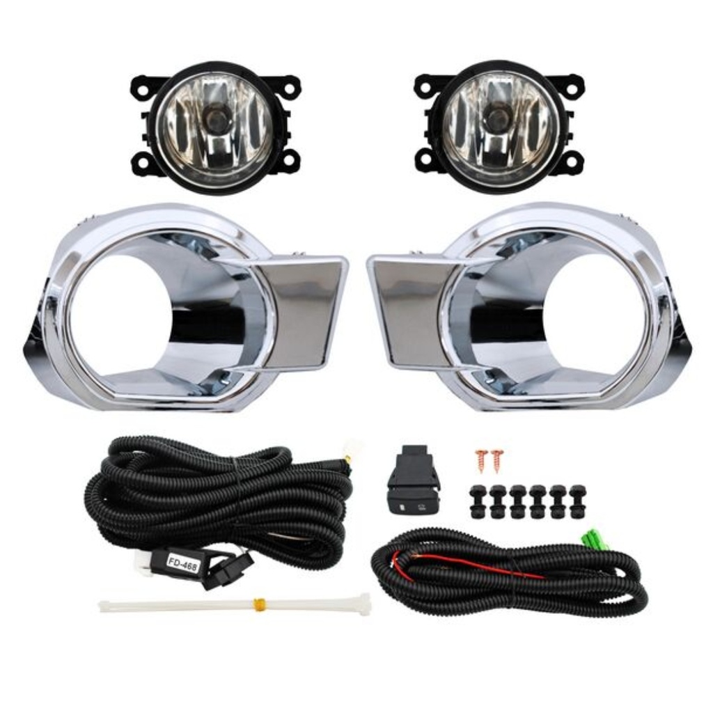 [FORAN13FAAHGCRLR] FARO AUX (NIEBLA) FORD RANGER DE 2013 AL 2016 C/REJILLA CROM JGO CNO (132546)