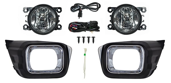 FARO AUX (NIEBLA) FORD RANGER DE 2020 C/REJILLA F/CROM JGO 2 PZAS TW